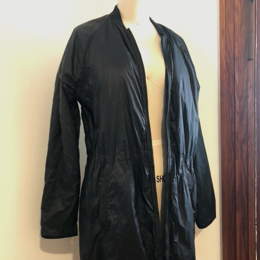 Athleta Women's Long Casual Black Jacket - Size 6